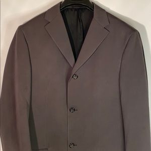 Jil Sander Olive virgin wool suit